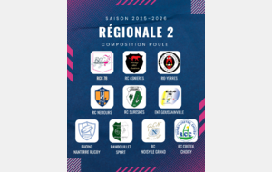 Senior - Régionale 2 - Composition de la poule