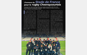 📰 Le RCC78 à l’honneur dans le magazine de la Ville ! 🏉