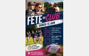🔥 FÊTE DU CLUB – SAMEDI 13 JUIN 🔥