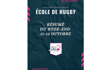 EDR - Résumé du week-end 11-12 oct
