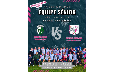 🔥 JOUR DE MATCH ! 🔥