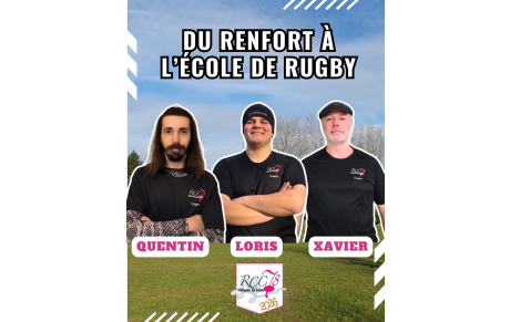 👥 du rengfort à L’école de rugby