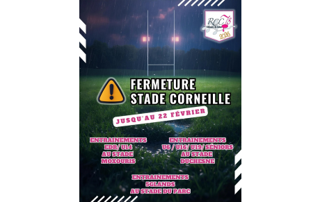 🚨 Info importante – RCC78 🚨