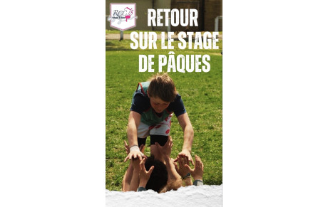 🏉☀️ Stage de Pâques – École de Rugby ☀️🏉