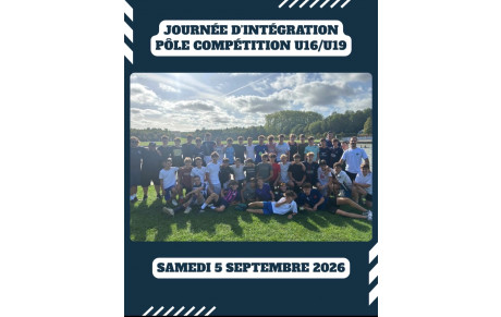 🏉JOURNÉE D’INTÉGRATION – PÔLE COMPÉTITION 🐗🦁
