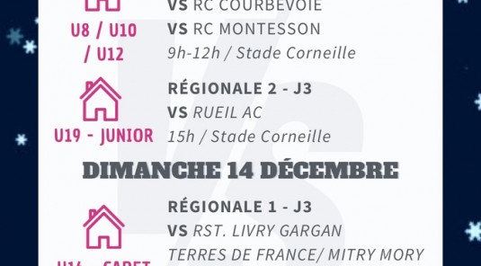 🎙️ LES AFFICHES DU WEEK-END – 13 & 14 décembre 2025