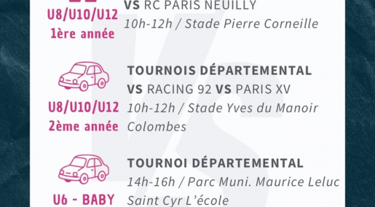 📆Affiches du week-end